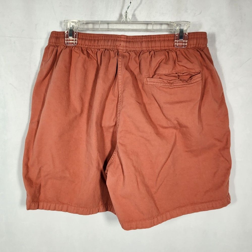 Crazy Shirts Chile Dyed Shorts Sz Large Red Cotton Mens Casual Athletic - Picture 3 of 10